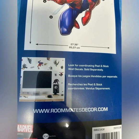 Marvel - Spider-Man - 18 Wall Decals - BNIB 🕷️ 🕸️ - Picture 5 of 7